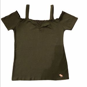 Abercrombie Kids olive blouse